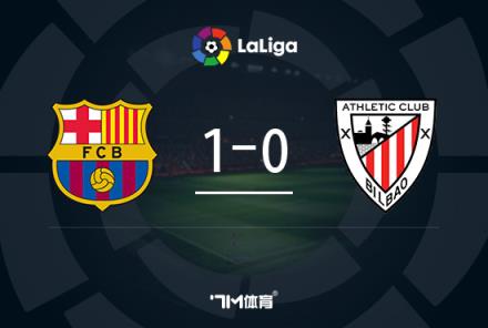 西甲-巴薩1-0畢巴 吉烏首秀首球即單刀制勝