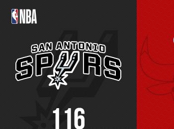 武切維奇24分16板 瓊斯30分9板 文班亞馬缺席 公牛險勝馬刺