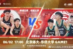 CUBAL賽程預(yù)告：女籃16強突圍 北體大對陣華僑 清華迎戰(zhàn)湖南工大