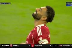 法老射失點(diǎn)球！遠(yuǎn)藤航造點(diǎn)薩拉赫主罰直接打飛了！