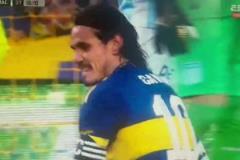 博卡球迷崩潰了！卡瓦尼上演驚天空門不進