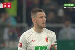 拜仁客場(chǎng)先丟球！吉安努利斯禁區(qū)內(nèi)抽射破門！