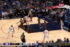 雷霆這兩把大鎖尺寸不夠啊！東契奇無解單打拉桿2+1，讓卡魯索&卡森很無奈！