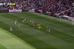 還得靠丁丁！德布勞內(nèi)精彩直接任意球破門！水晶宮門將無(wú)奈目送