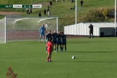 中國女足取得領(lǐng)先！劉鈺可任意球打穿人墻直接破門！