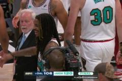 痛失打雷霆黑八的機會！PJ-華盛頓本場0分，賽后落寞離場！