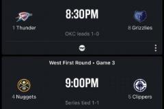 匪夷所思？！TNT全美直播不轉播快船掘金G3，反而選擇播了雷霆灰熊的G3