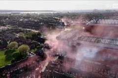 “利物浦今晚絕對是紅色的” 利物浦奪冠后，利物浦的景象