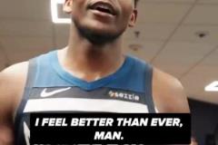 團(tuán)隊(duì)至上！華子回更衣室途中把里德麥丹和迪文夸了個(gè)遍