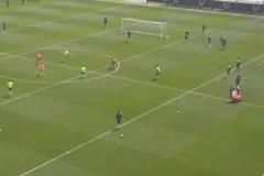 過人之后爆射死角！德布勞內分享訓練中的精彩進球！