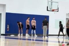 時差+高強度訓練三天，感覺楊瀚森體力有點頂不住了……