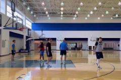 秘密武器？哈騰此前隊內(nèi)訓(xùn)練中秀后撤步三分！