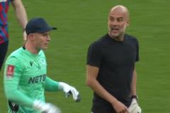 門(mén)將亨德森逃紅牌封神奪冠！賽后瓜帥憤怒和亨德森起口角沖突！