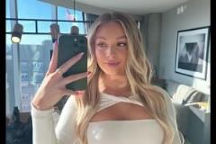 真的很會穿哈利伯頓的女友杰德，身材容貌真的都不錯哦